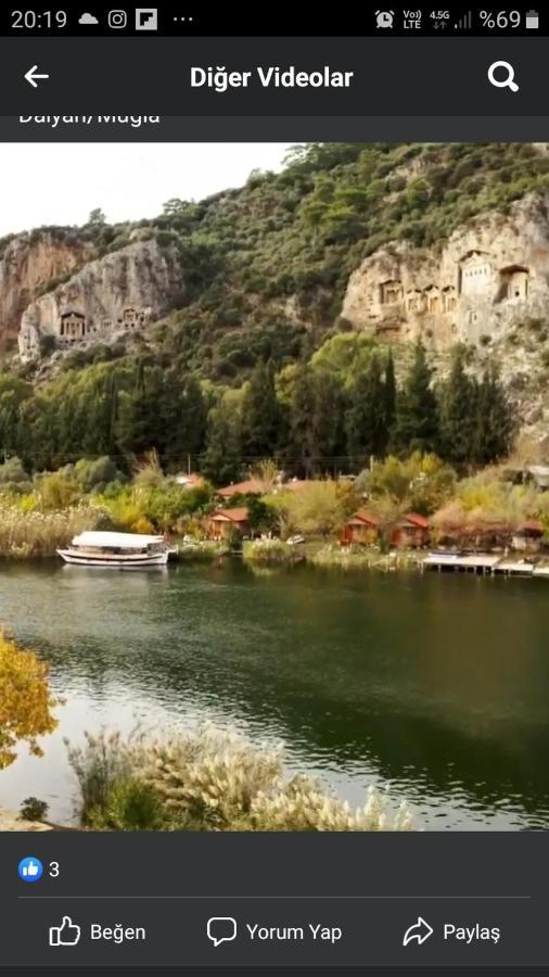 Caunos Bungalow Muğla Esterno foto